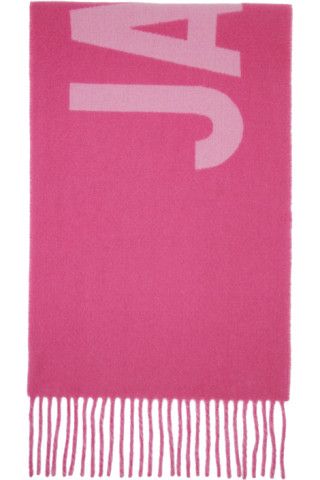 Pink 'L'écharpe Jacquemus' Scarf | SSENSE