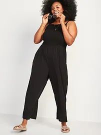 Smocked Cami Jumpsuit for Women | Old Navy (US)