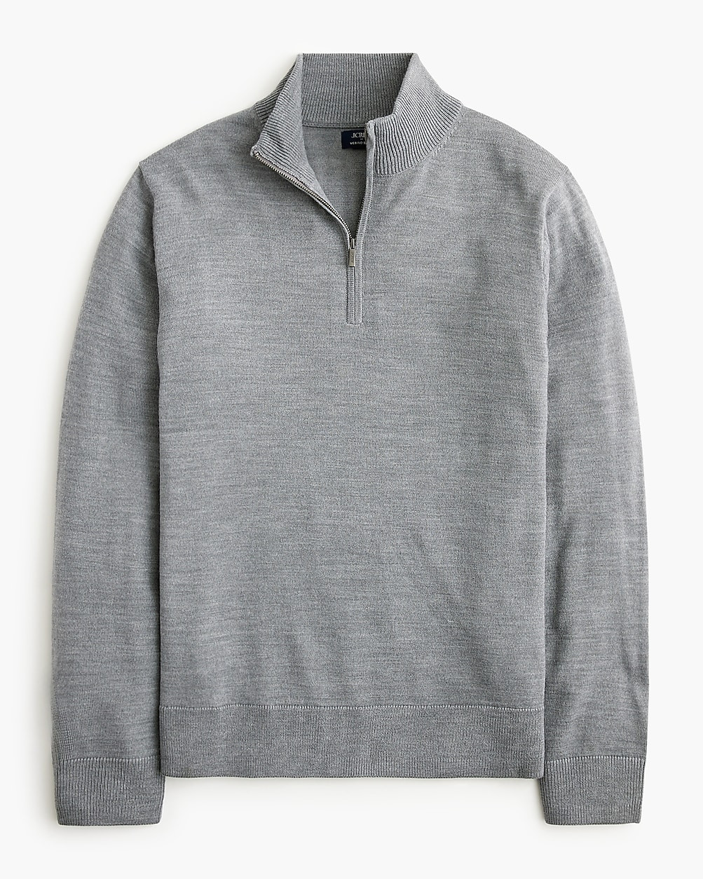 Merino wool-blend half-zip | J.Crew Factory