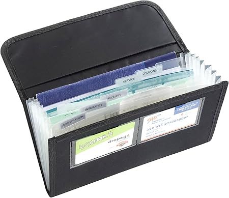 High Road Glove Box Organizer for Car Vehicle Registration Documents, Gas, Roadside Assistance an... | Amazon (US)