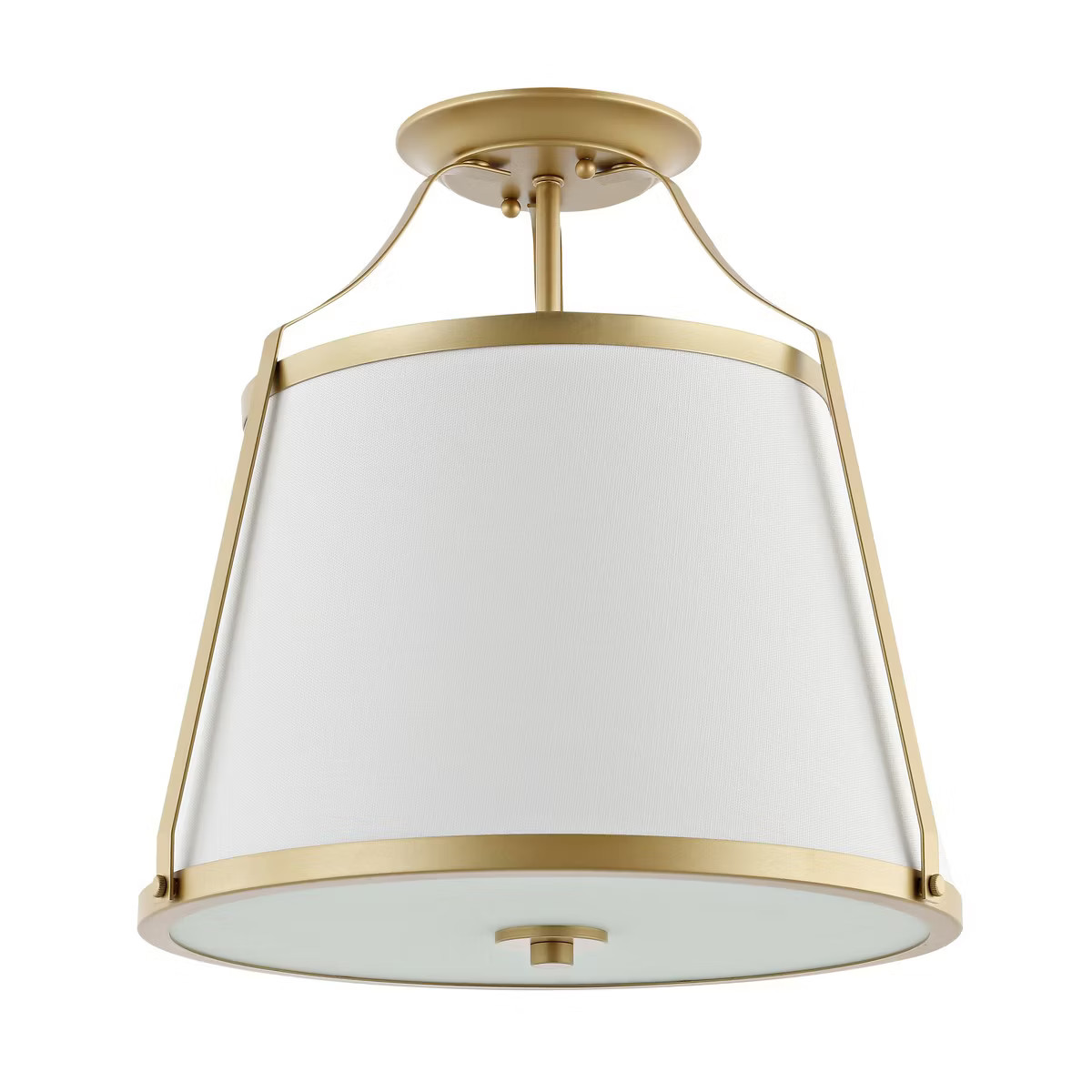 Lanis 3 Light 15" Flush Mount - Gold - Safavieh. | Target