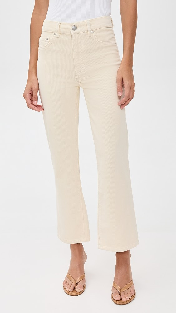 Patti Straight High Rise Ankle Corduroy Jeans | Shopbop