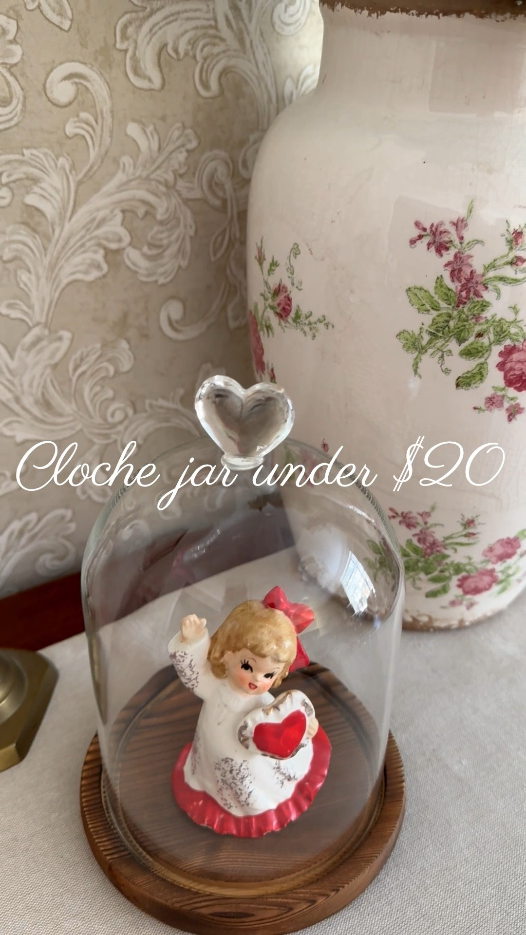 Cloche glass jar under $20 - also available in other designs 

#LTKSaleAlert #LTKSeasonal #LTKHome