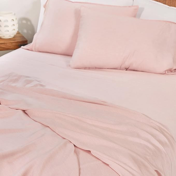 Buffy 100% Eucalyptus Lyocell Sheet Set - Silky Soft, Cool-to-The-Touch, Naturally-Dyed 4 Piece S... | Amazon (US)