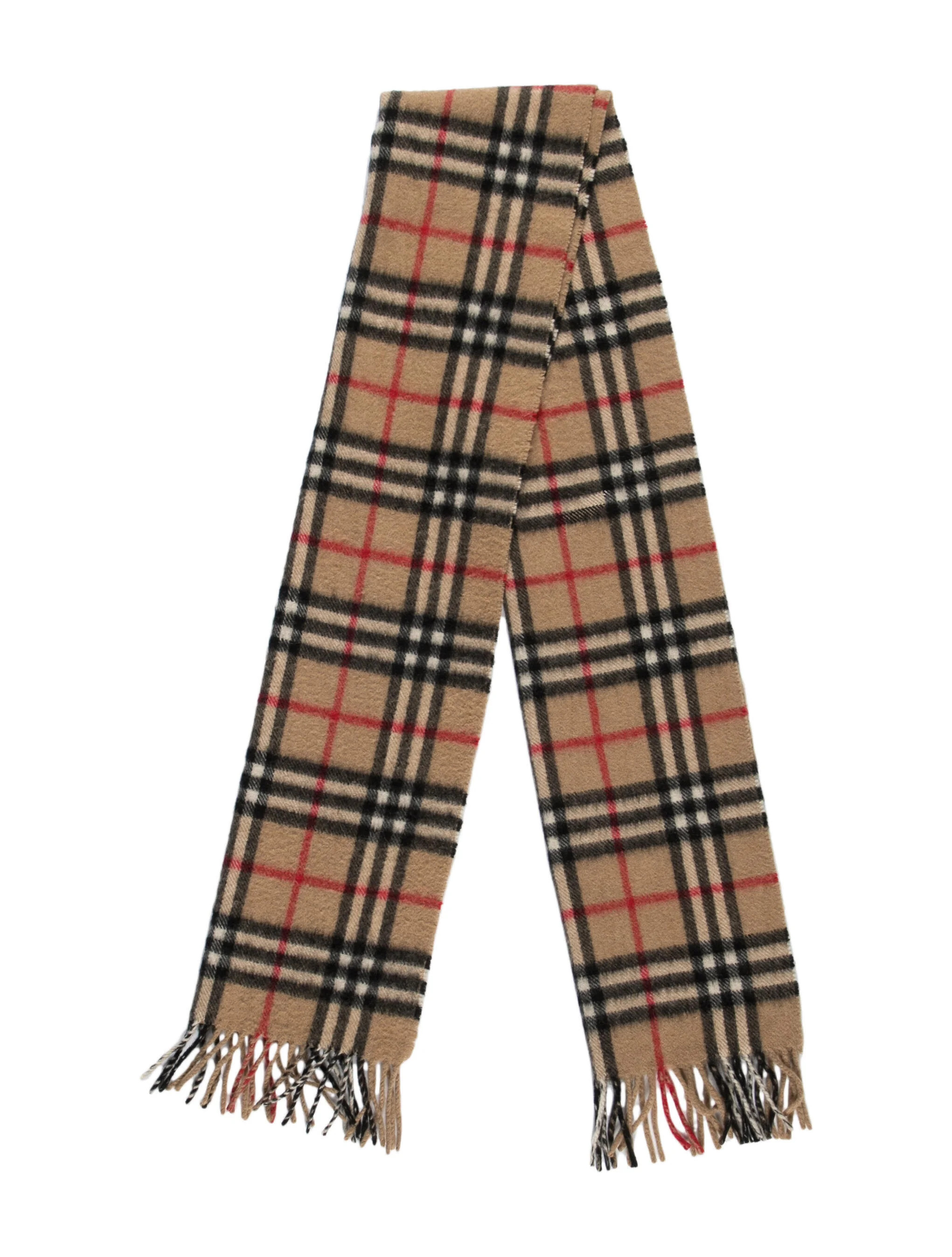 Nova Check Cashmere Scarf | The RealReal