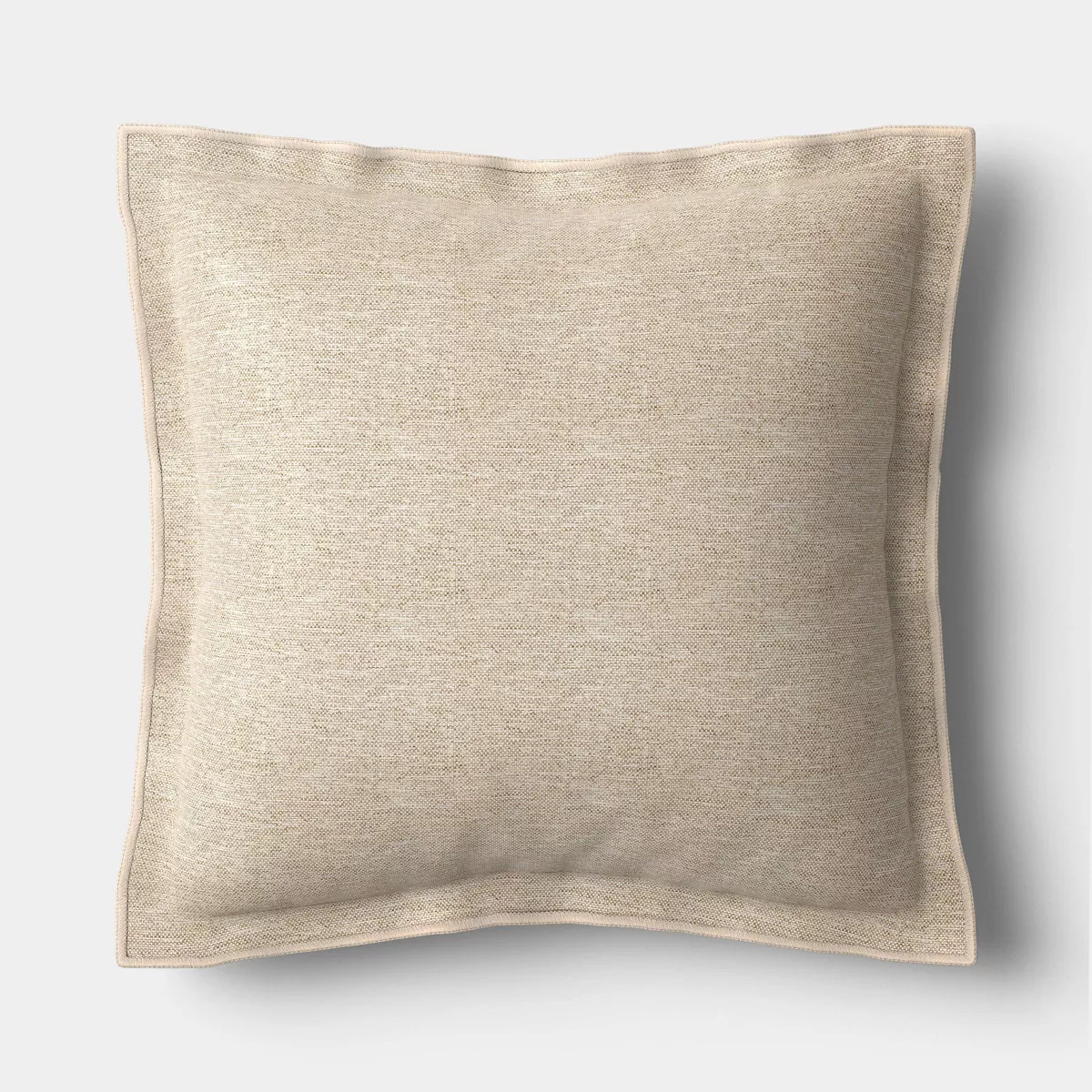20"x20" Square Outdoor Throw Pillow Tan - Threshold™ | Target