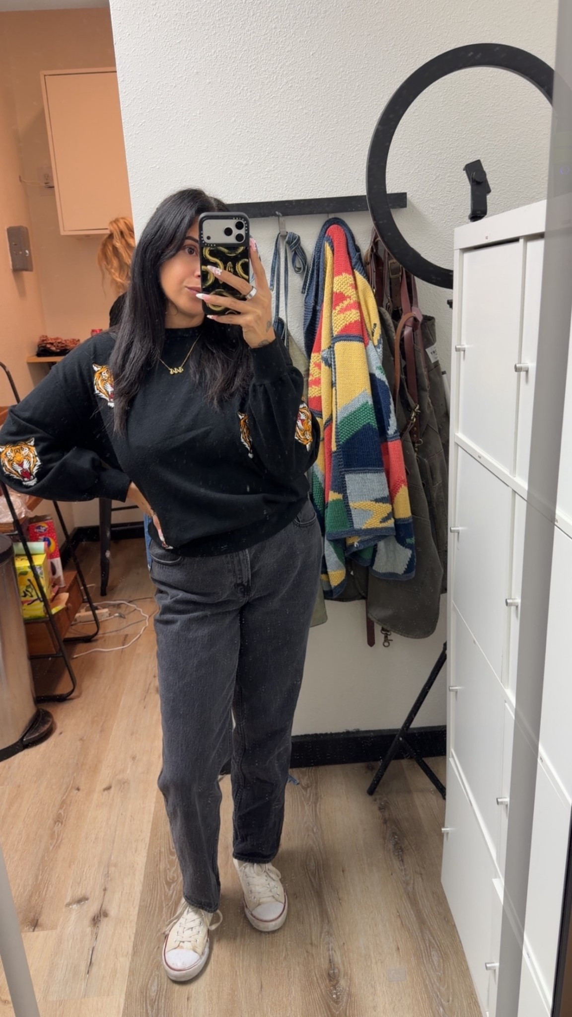 It’s a cold one in Florida so that means cute sweaters and jeans to stay warm! Sweater is from Bourbon and Belles 

#LTKFindsUnder50 #LTKSeasonal #LTKMidsize