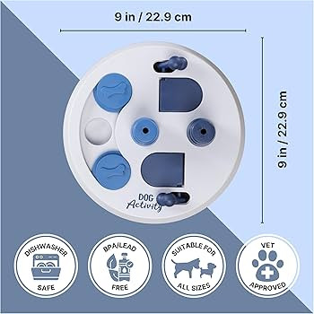 TRIXIE Intelligence toy dog activity "Dog Activity strategy game flip board, ø 23 cm” - 32026 | Amazon (UK)