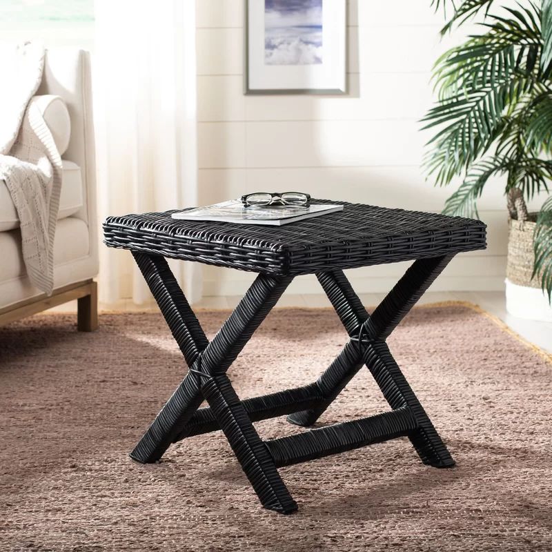 Willow Solid Wood Accent Stool | Wayfair North America