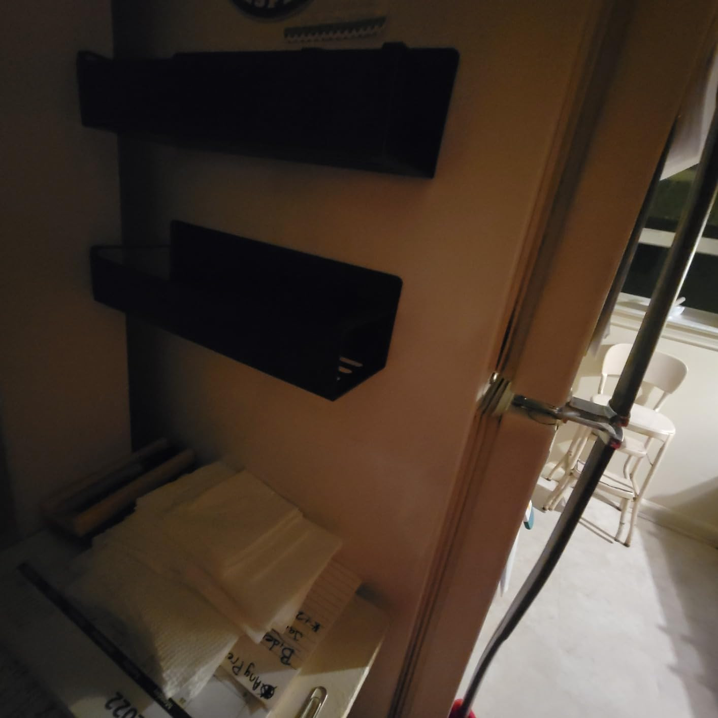 4 Pack Magnetic Spice Storage Rack Organizer for Refrigerator and Oven, Black Fridge Organizers and Storage | Amazon (US)