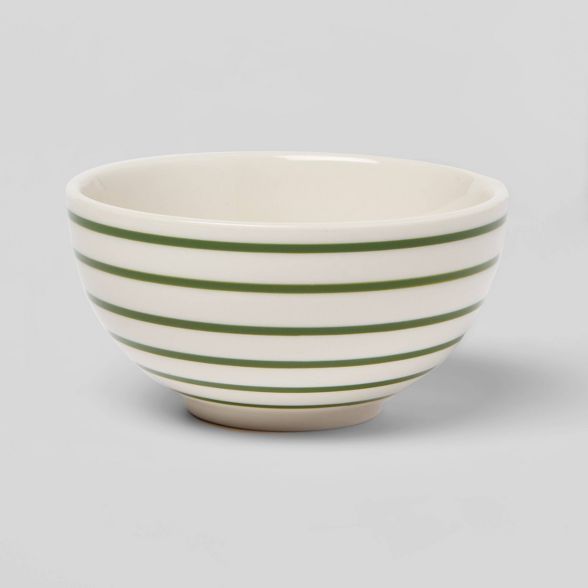 8oz Stoneware Striped Bowl - Threshold™ | Target