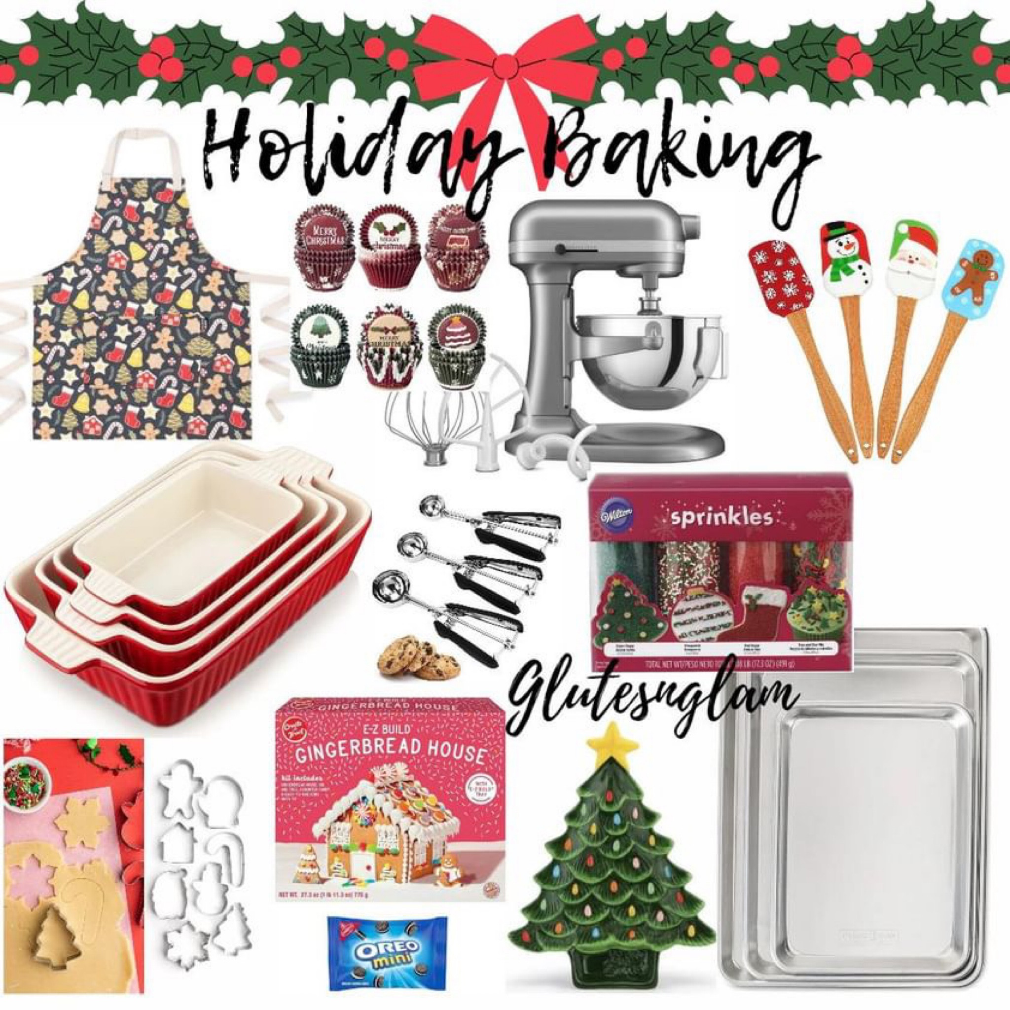 Holiday baking, gingerbread house decorating, cookie sheets, cookie scoop, KitchenAid, Christmas cookie party, Christmas cookies, hokidays  

#LTKsalealert #LTKSeasonal #LTKHoliday