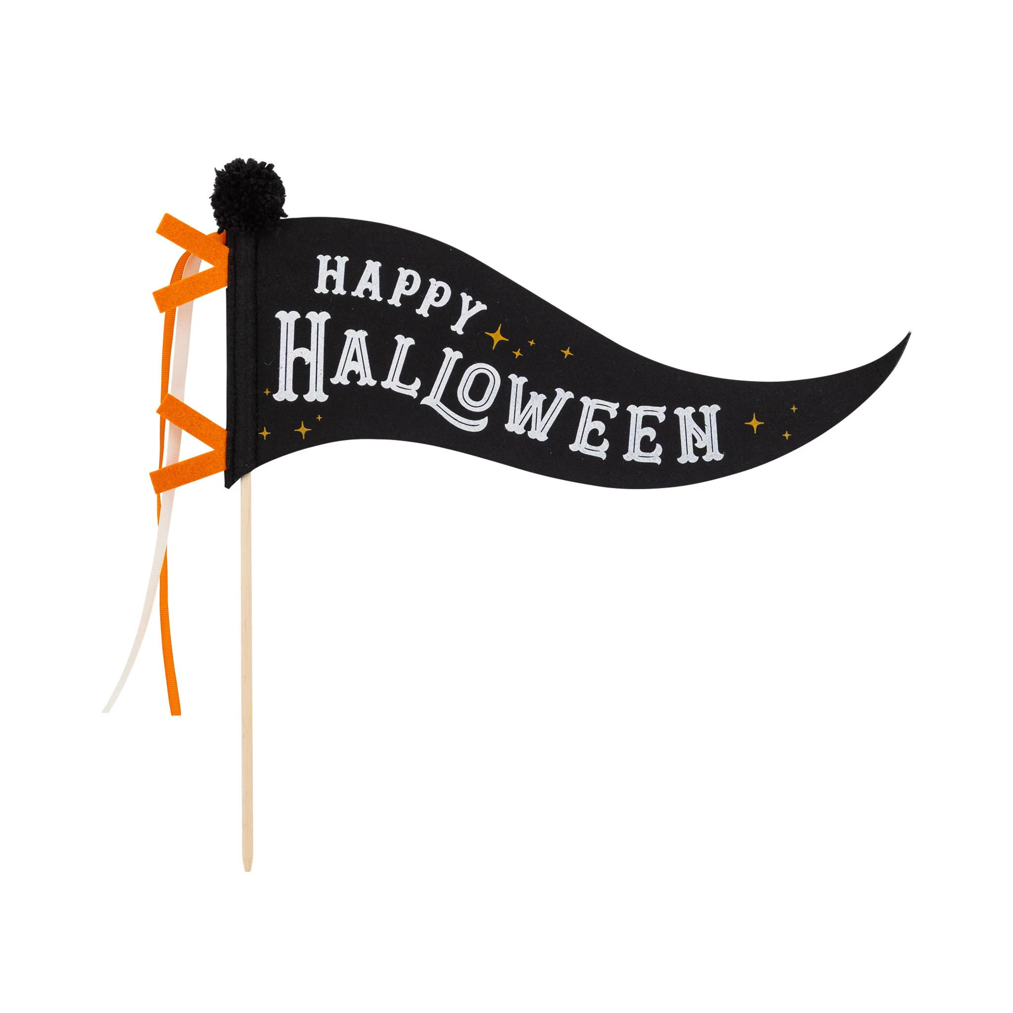 Happy Halloween Felt Pennant | My Mind's Eye