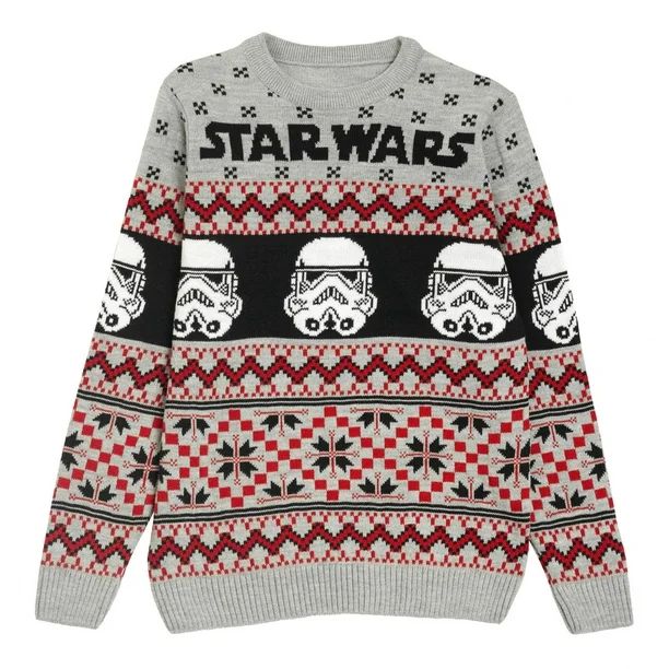 Star Wars Womens Stormtrooper Knitted Christmas Sweater | Walmart (US)