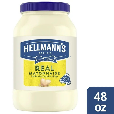 Hellmann's Real Mayonnaise, Sandwich Spread Condiments, 48 oz Jar | Walmart (US)