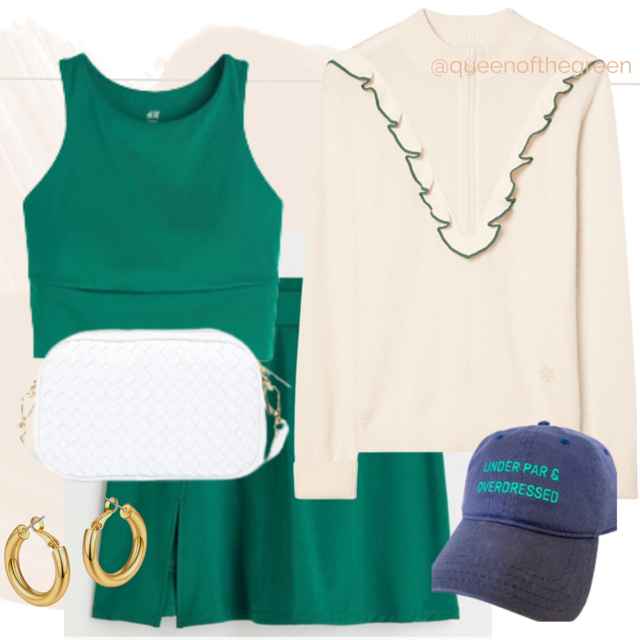 Don’t get pinched on St. Patrick’s Day! $15.99 H&M tank. $25.99 H&M skirt! Gorgeous Tory Sport Sweater. Amazon Earrings! 🍀🍀🍀

#LTKunder50 #LTKSeasonal #LTKfit