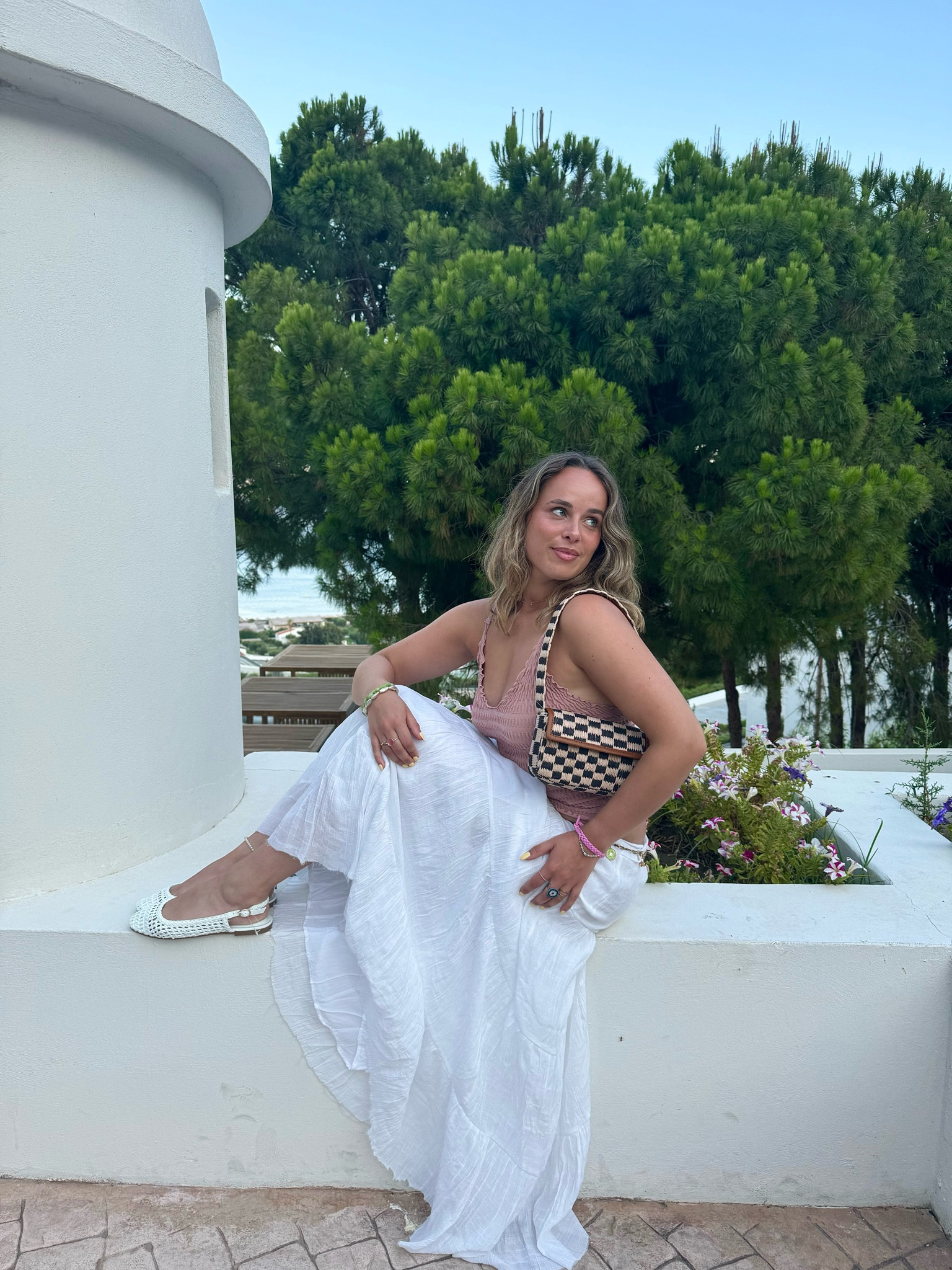 Summer holiday outfit idea with white maxi skirt 

#LTKuk #LTKsummer #LTKeurope
