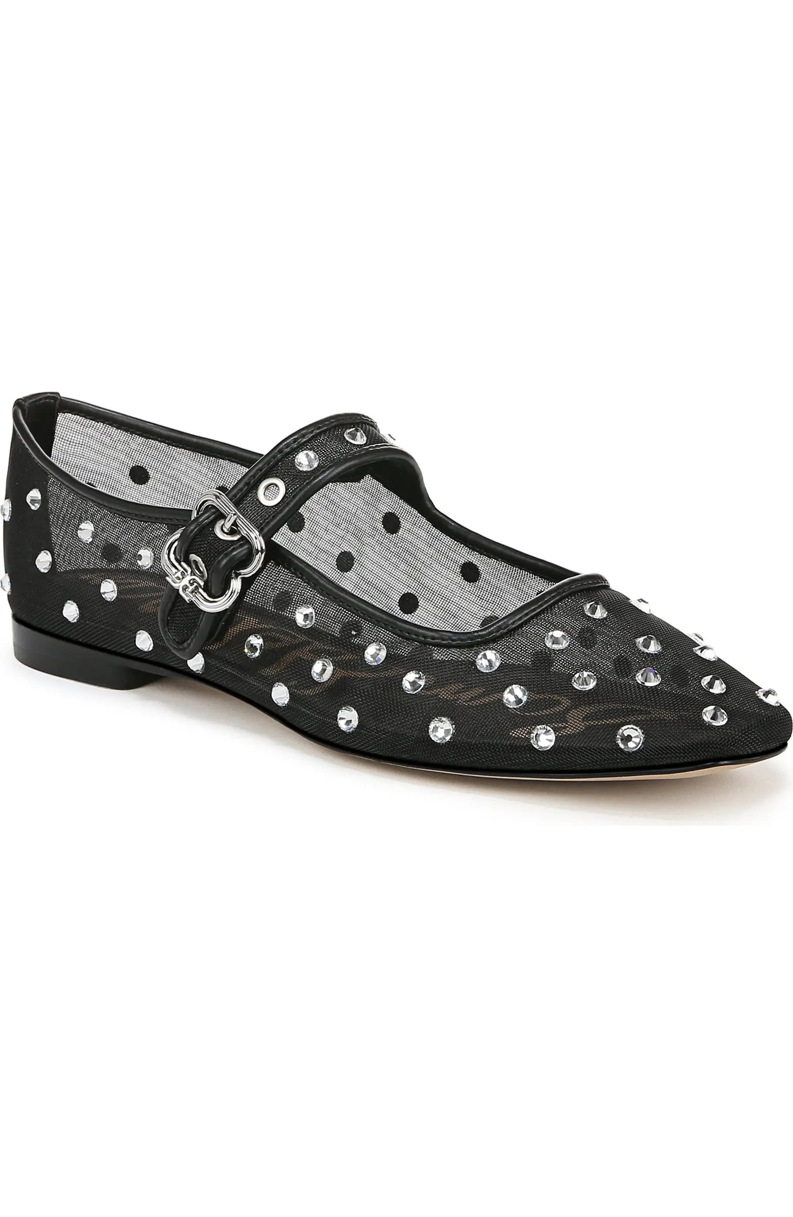 Sam Edelman Michaela Shine Mary Jane Flat (Women) | Nordstrom | Nordstrom