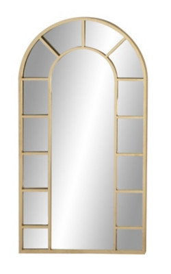 Bayberry Lane Arched Window Pane Wall Mirror | Ashley Homestore