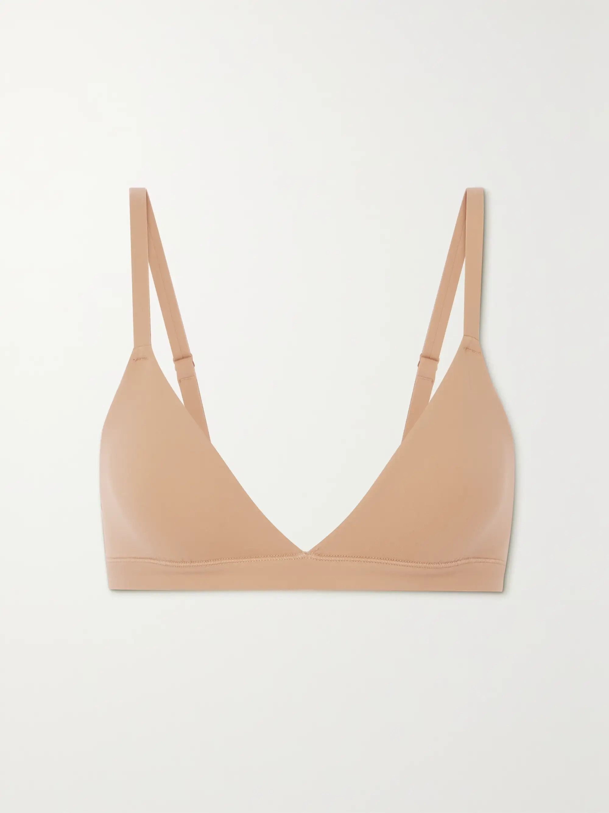 Fits Everybody Triangle Bralette - Clay | NET-A-PORTER (UK & EU)