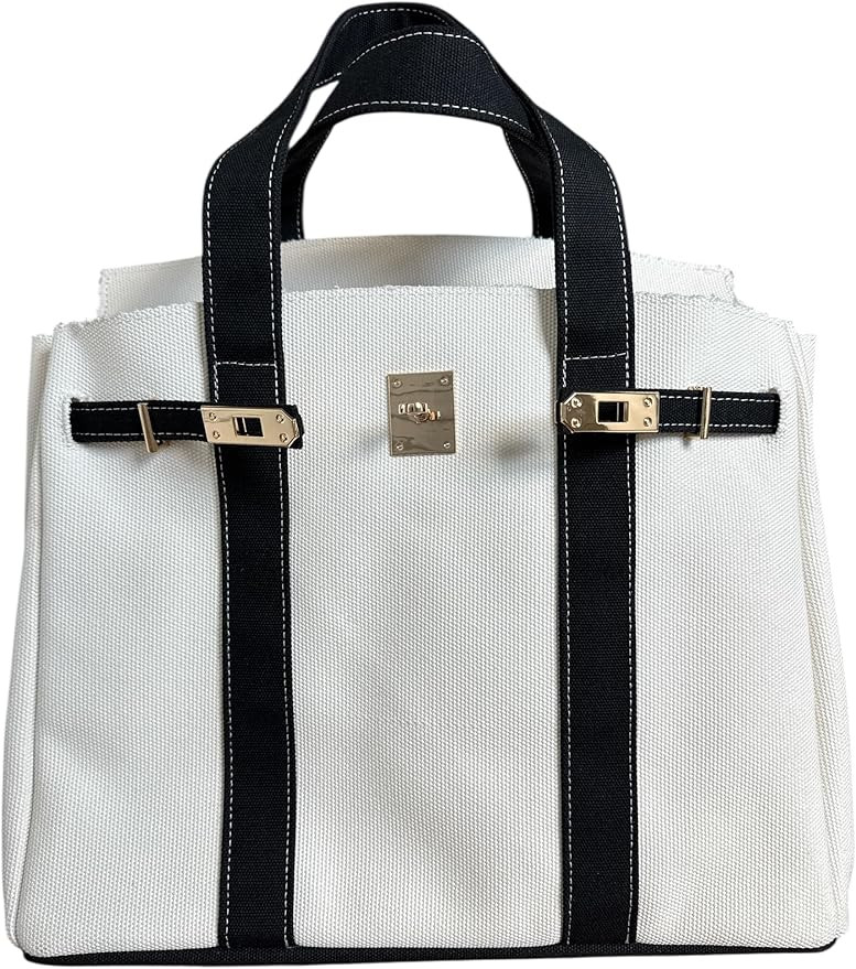 Canvas Tote| 8 Pockets| Distressed Finish| Spacious Interior| Daily Use| Work| Gym| Travel| Durab... | Amazon (US)