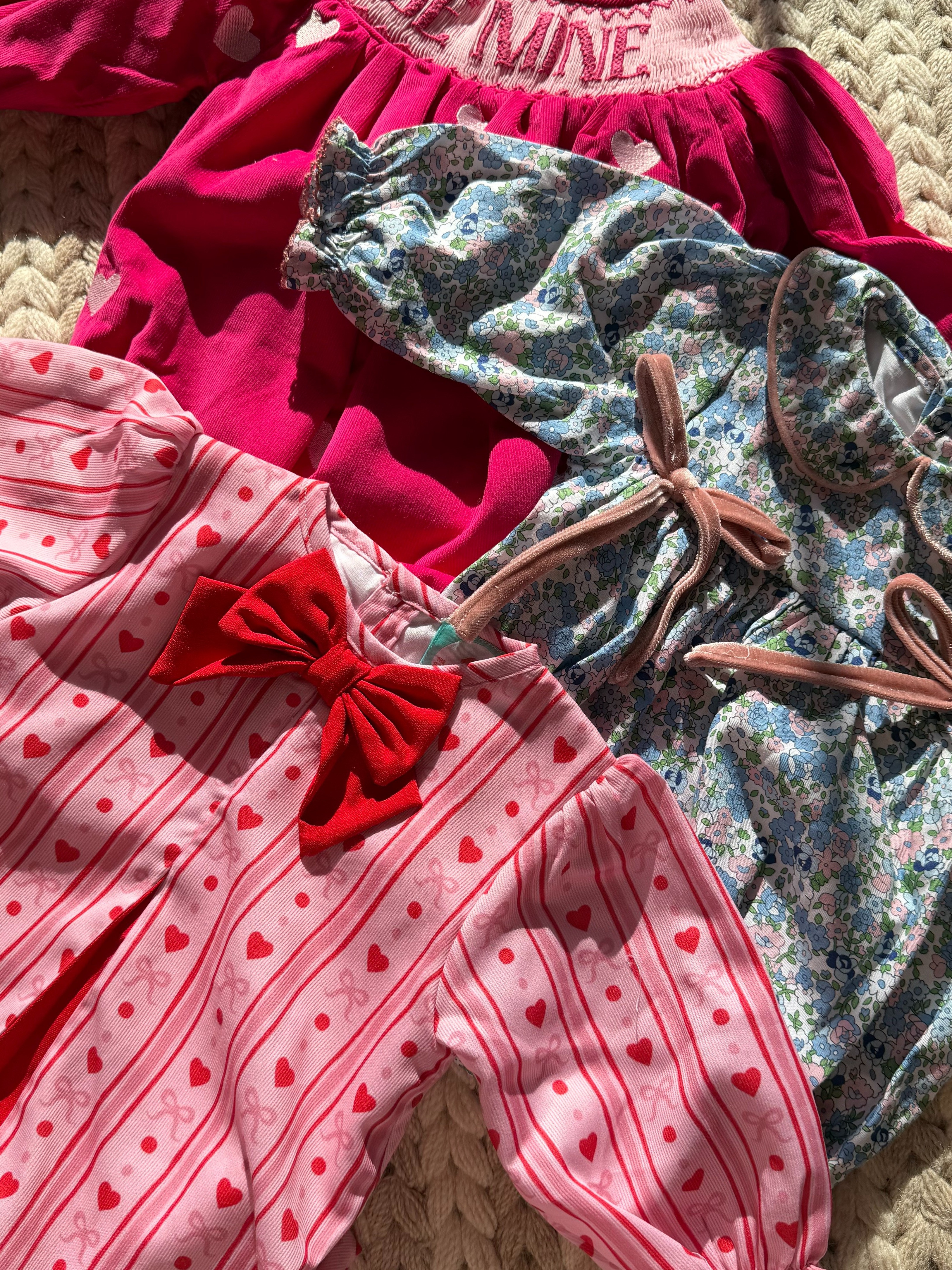 New arrivals from Smocked Flamingo! Loving these pieces for Valentines & baby girl spring outfits! 

 #LTKBaby #LTKKids