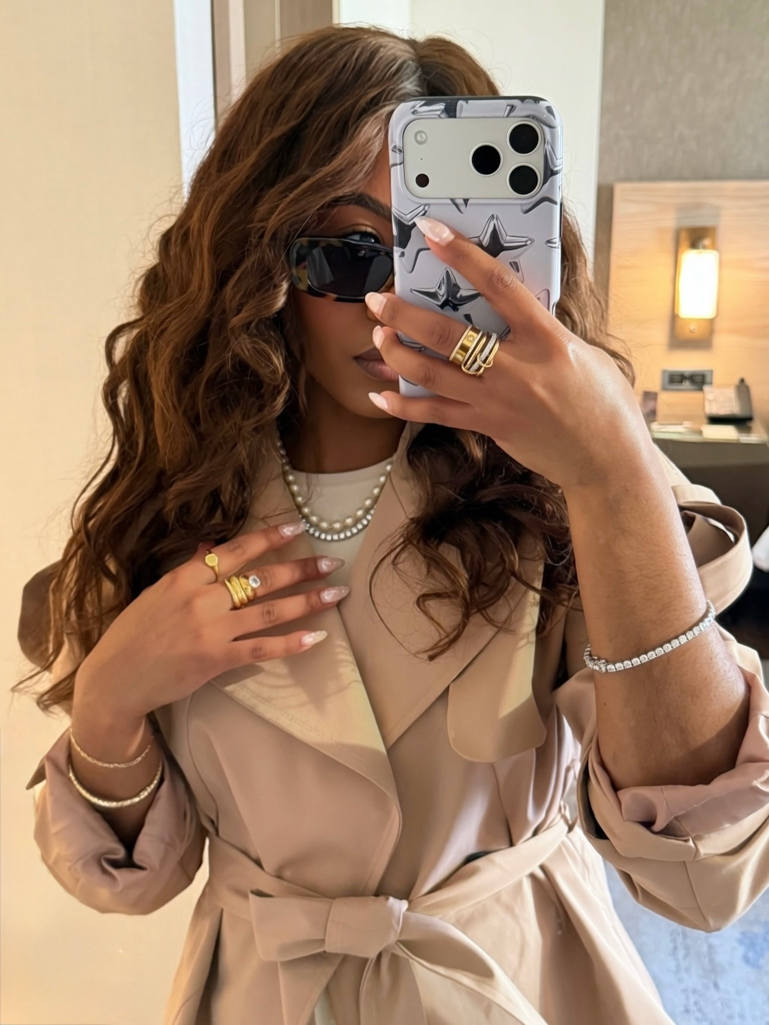 Soft neutrals + polished layers = the chic outfit formula I always come back to 🤍✨
A belted trench, flowing dress, gold jewelry, and a structured neutral bag instantly make an outfit feel elevated, timeless, and expensive-looking without trying too hard. Perfect for the office, brunch, business travel, or an elevated everyday look.

work outfit, chic outfit, chic outfits to copy, neutral outfit, elevated basics, trench coat outfit, spring outfit, classy outfit, elegant style, quiet luxury outfit, office chic, feminine style, polished outfit, soft neutral aesthetic, corporate casual, effortless style

#ChicStyle
#ElevatedBasics
#QuietLuxuryStyle
#OfficeChic
#SpringStyle

#LTKootd #LTKPetite #LTKWorkwear