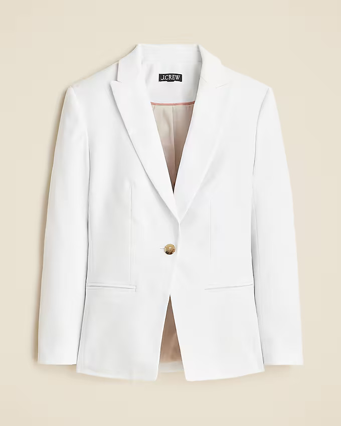 Alexandra blazer in stretch linen blend | J. Crew US