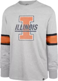 '47 Men's Illinois Fighting Illini Grey Premier Brex Long Sleeve T-Shirt | DICK'S Sporting Goods