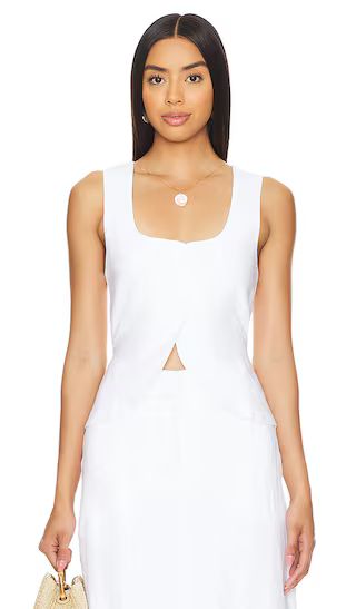 Stanze Vest in White | Revolve Clothing (Global)