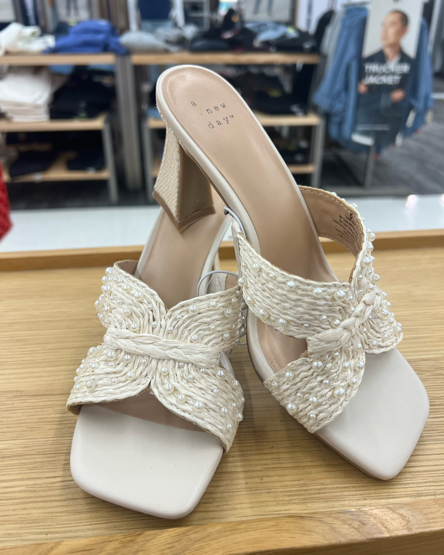 A New Day mule / slide Pearl sandal! Available in several sizes BUT I’ve tagged ALL my favorite Pearl shoes / sandals available at Target! 

Shoes
Heels
Pumps
Spring shoes
Spring sandals 
Sandals
Pool shoes
Beach resort 
Beach outfits

#LTKSeasonal #LTKshoecrush #LTKfindsunder50
