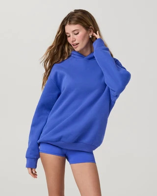 Vuori Restore Oversized Hoodie | Electric Blue | XXS | Vuori Clothing (US & Canada)