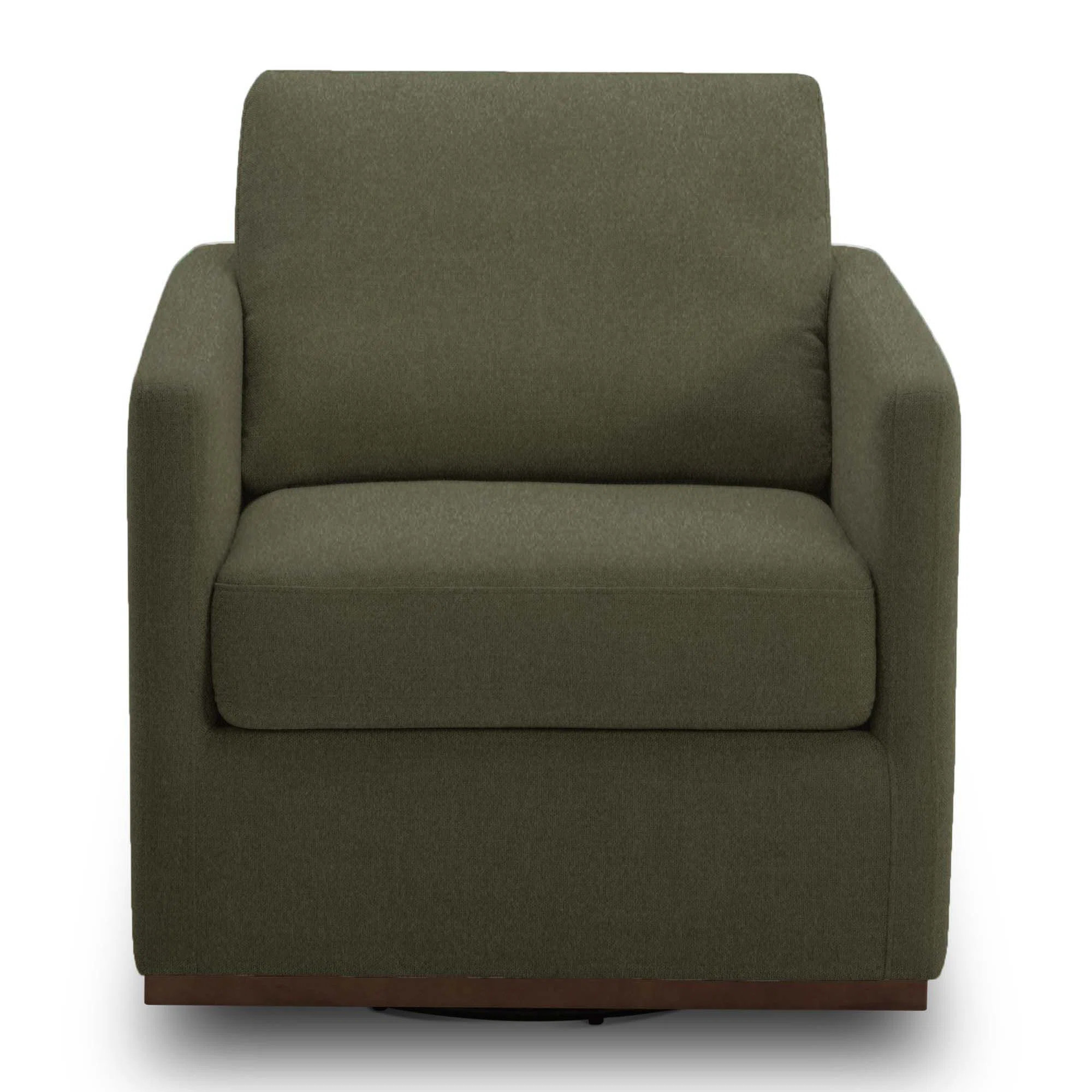 Bobbi Upholstered Swivel Armchair | Joss & Main