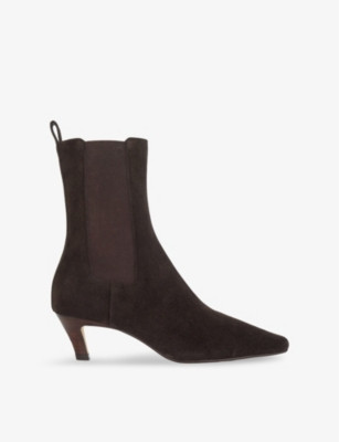 Odele heeled suede Chelsea ankle boots | Selfridges