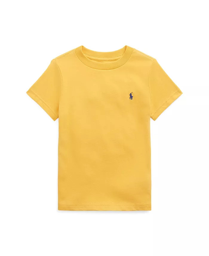 Toddler and Little Boys Cotton Crewneck T-shirt | Macy's