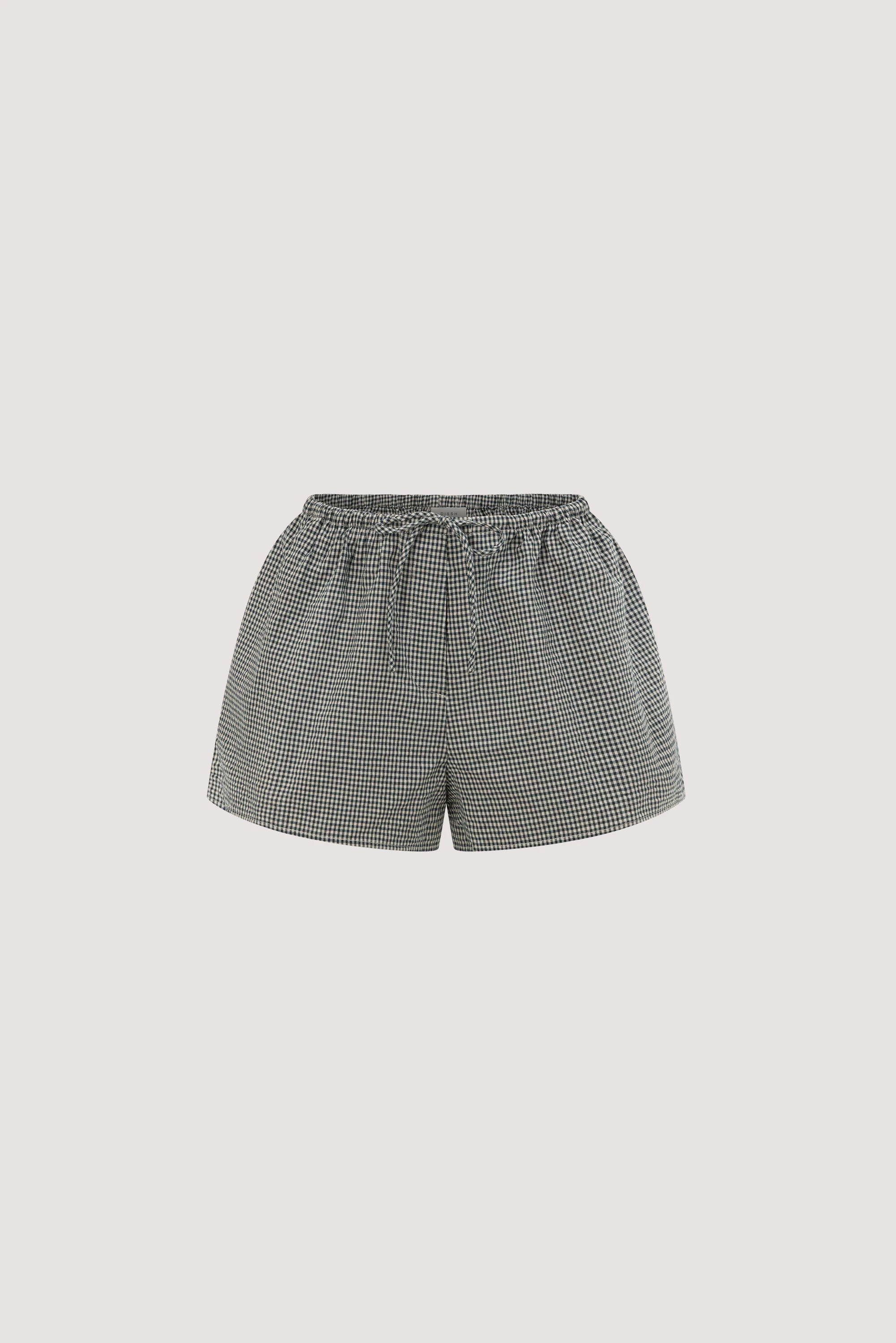 BRIONA GINGHAM COTTON SHORT | DISSH