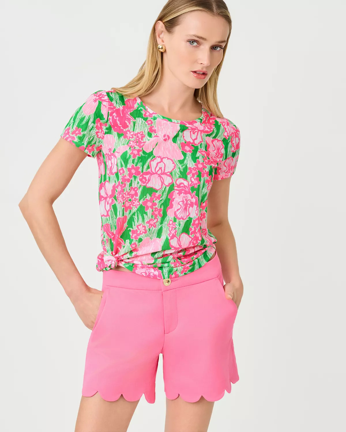 Etta Scoop Neck Top | Lilly Pulitzer