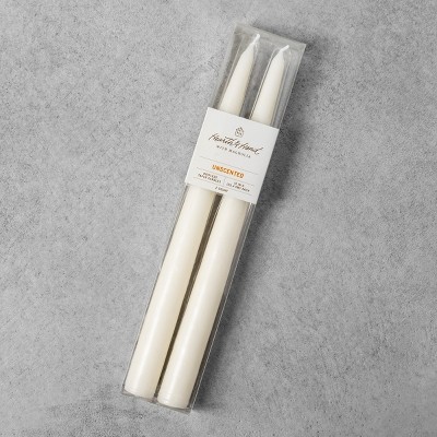 2pk Taper Candles Dripless - Hearth & Hand™ with Magnolia | Target