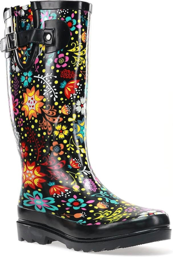 Western Chief Printed Tall Waterproof Rain Boot | Amazon (US)