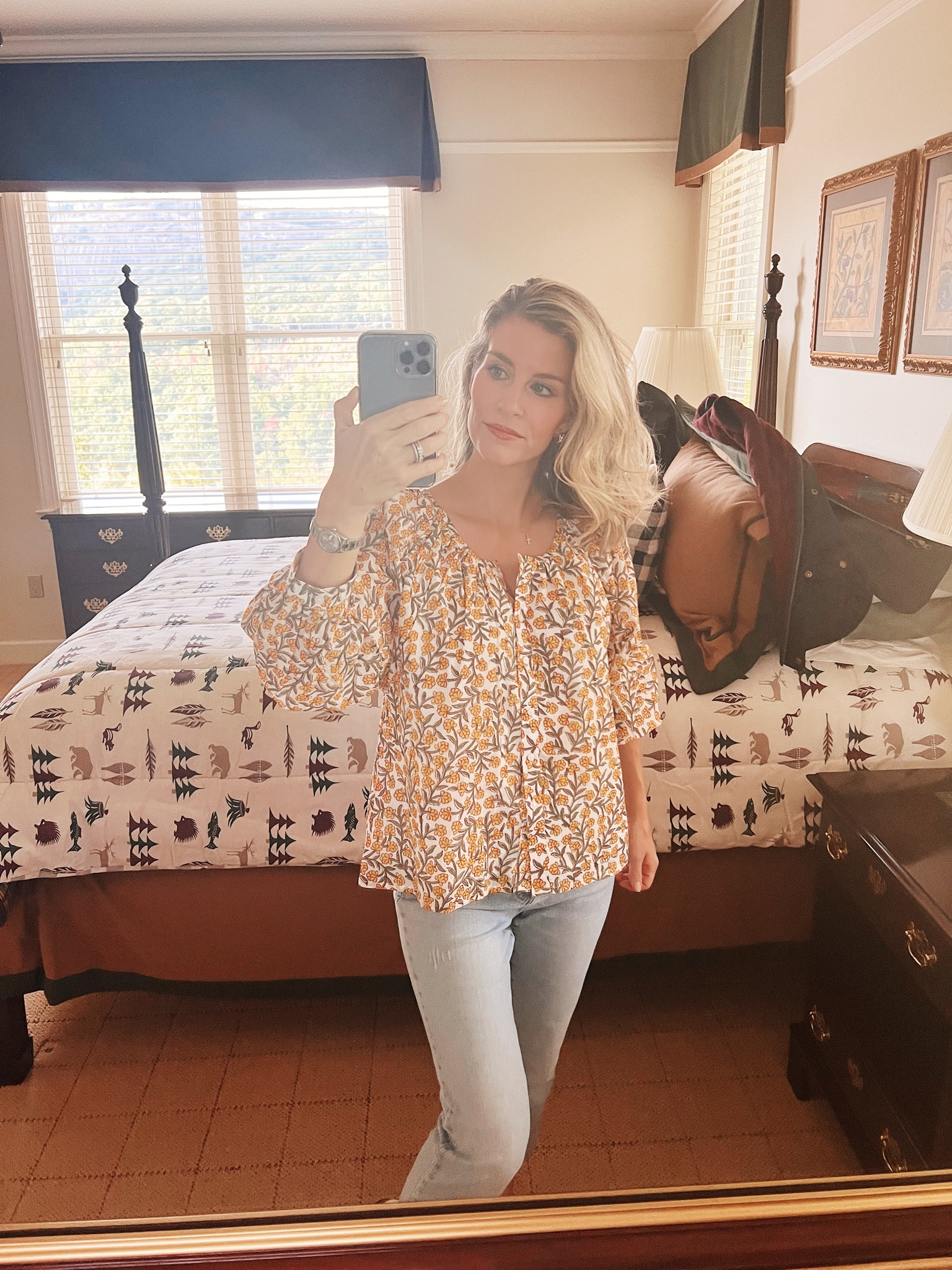 Tuckernuck fall blouse 

#LTKSeasonal #LTKHalloween #LTKtravel