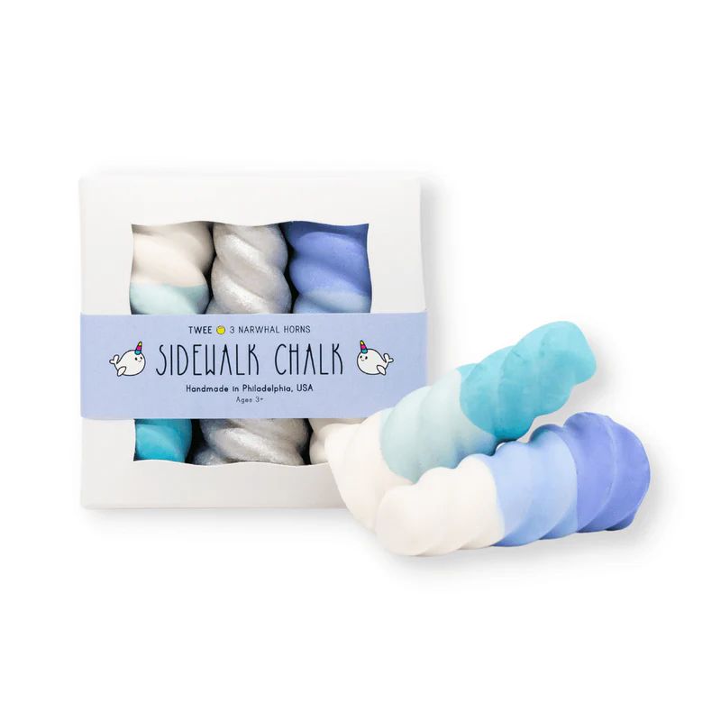 ombre narwhal horn chalk set | minnow