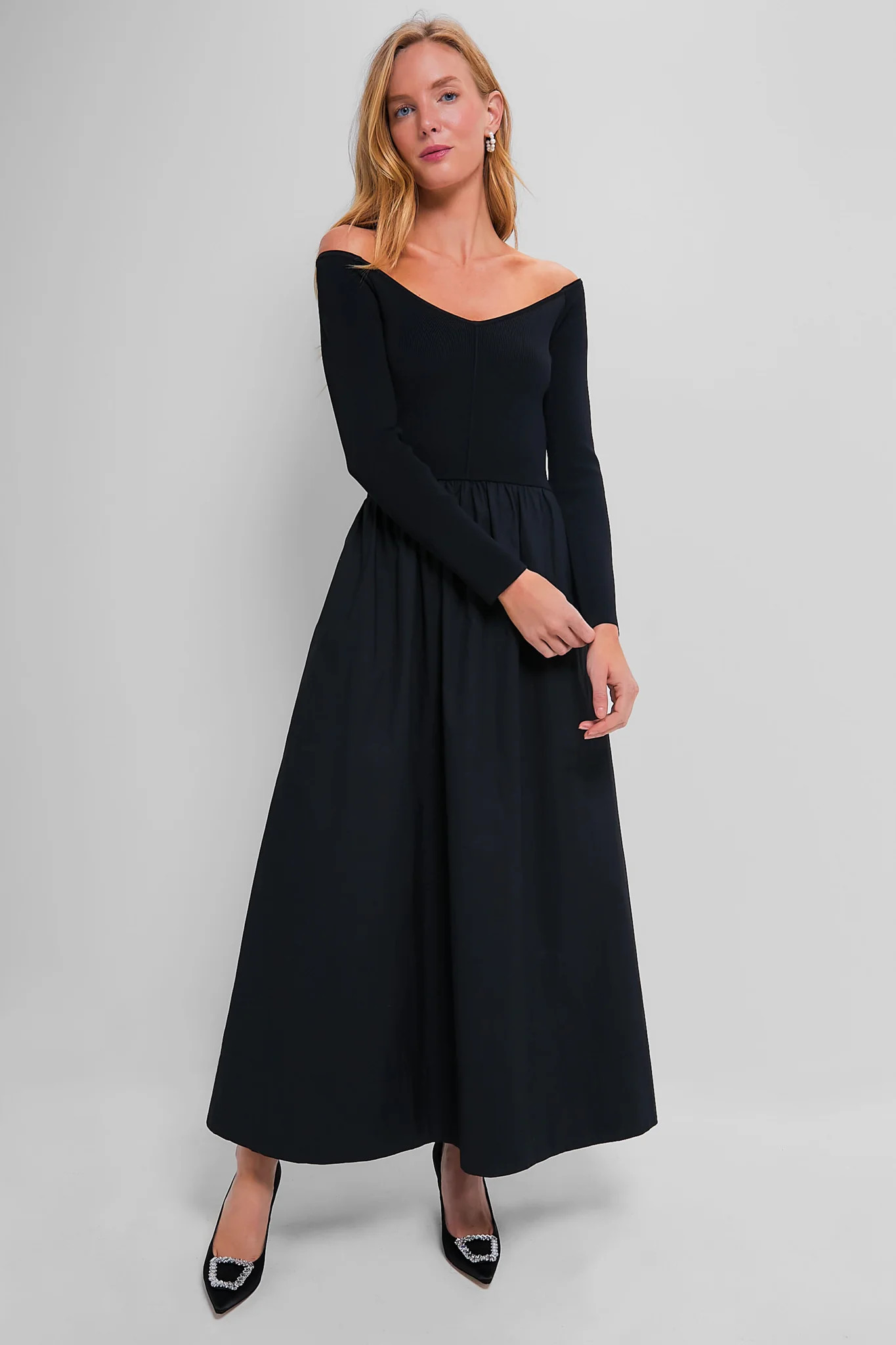 Black Clea Dress | Tuckernuck (US)