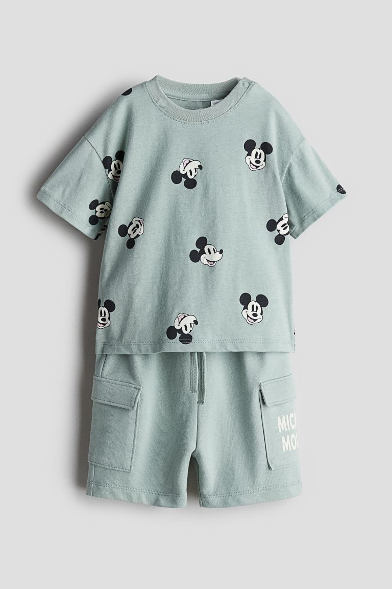 2-piece Printed Set | H&M (US + CA)