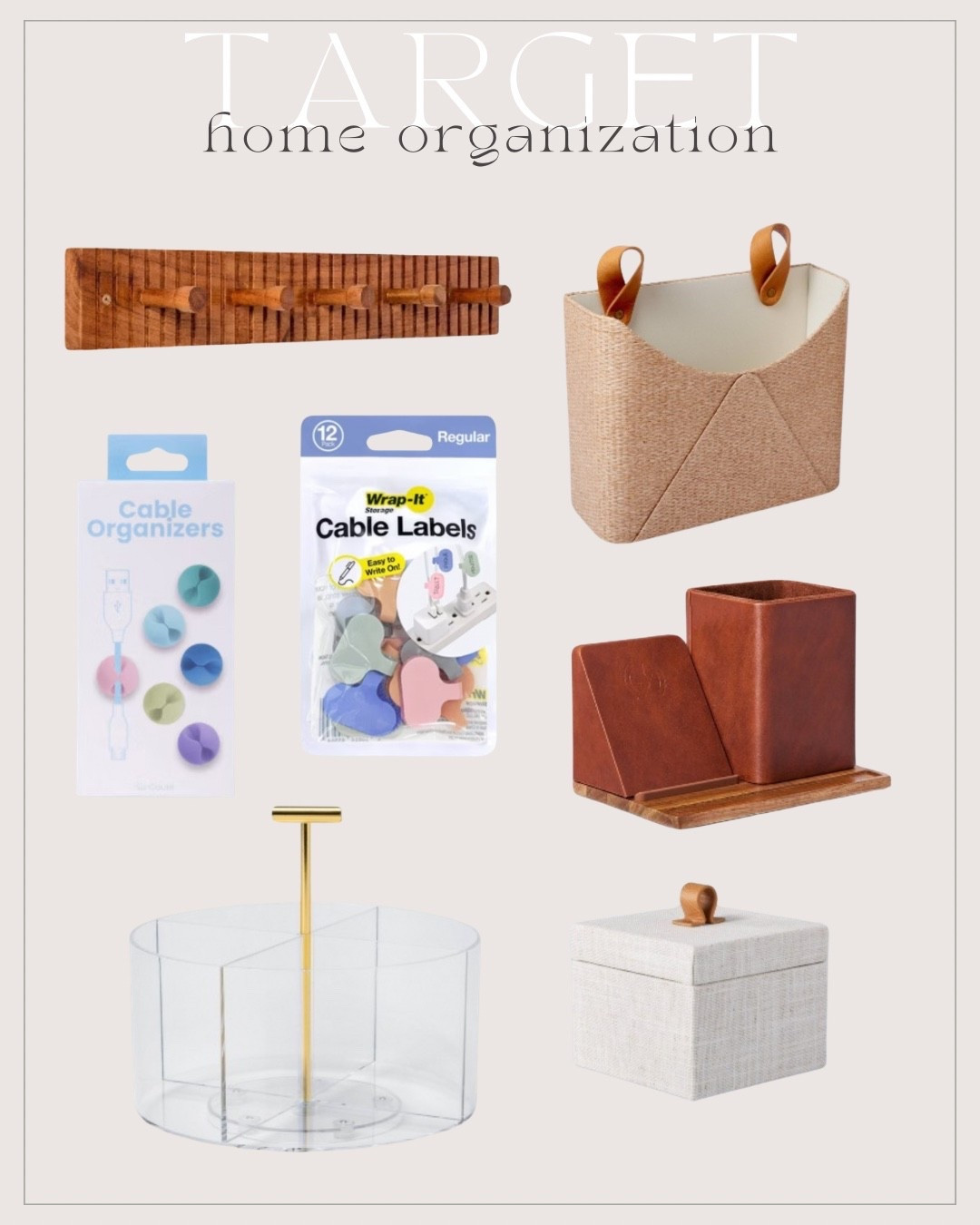 Home/Office Organization Tools! Aesthetic office organizers and storage!

#LTKHome #LTKFindsUnder50