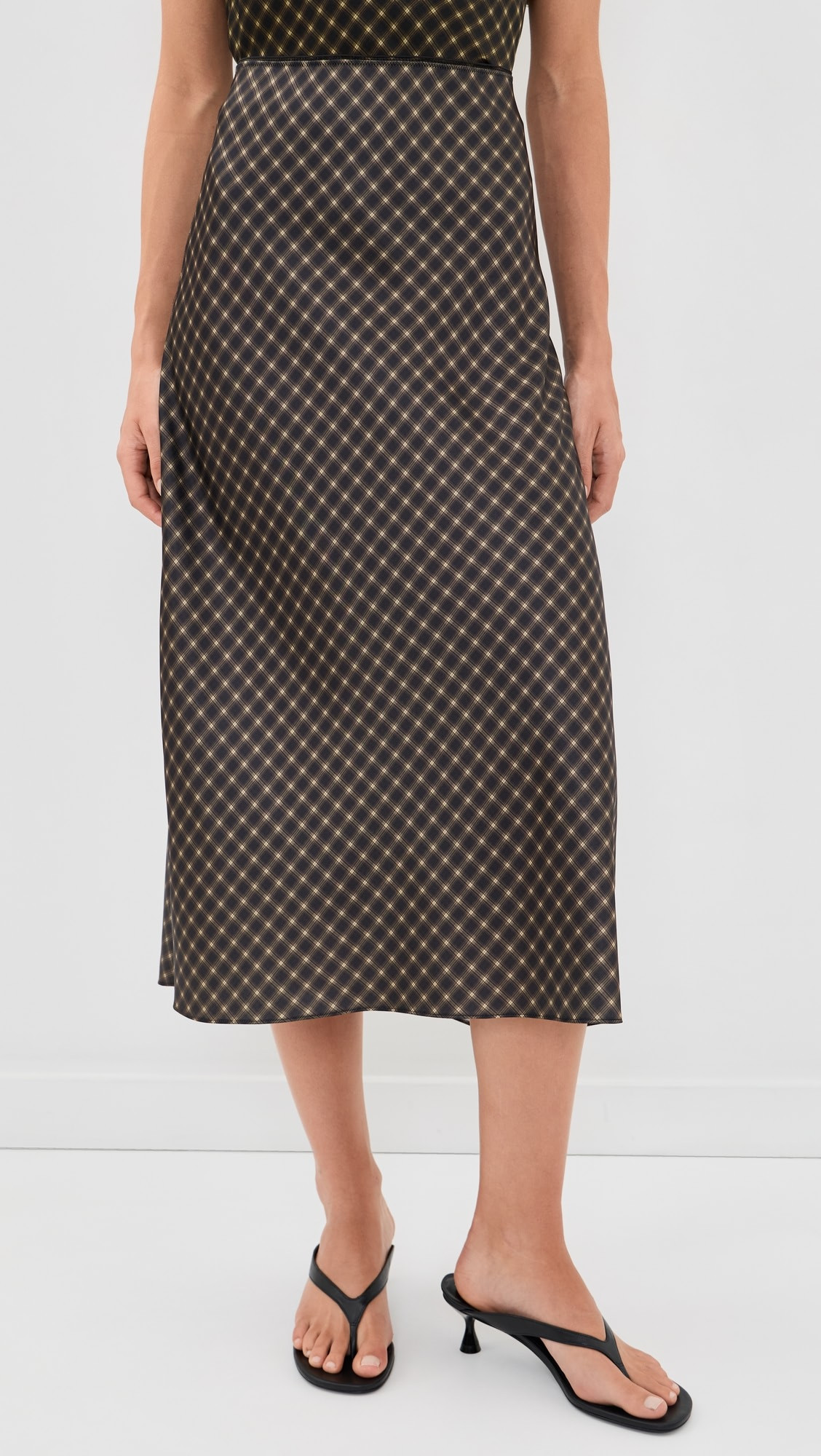 Vince Plaid Slip Skirt | Shopbop | Shopbop