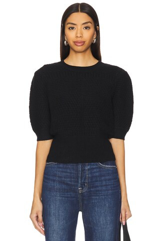 Favorite Daughter The Elena Top in Black from Revolve.com | Revolve Clothing (Global)