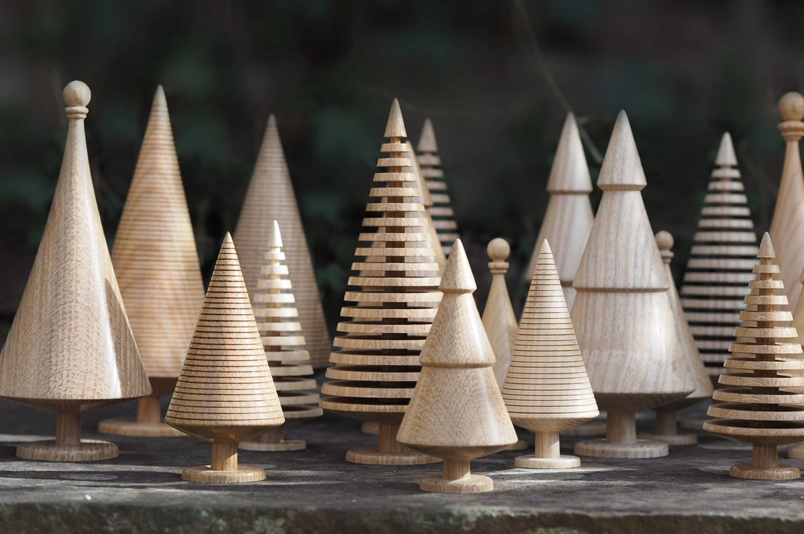 Read the full title
    Handmade Wooden Christmas Trees | Scandi Style Christmas Decor | Handmade... | Etsy (US)
