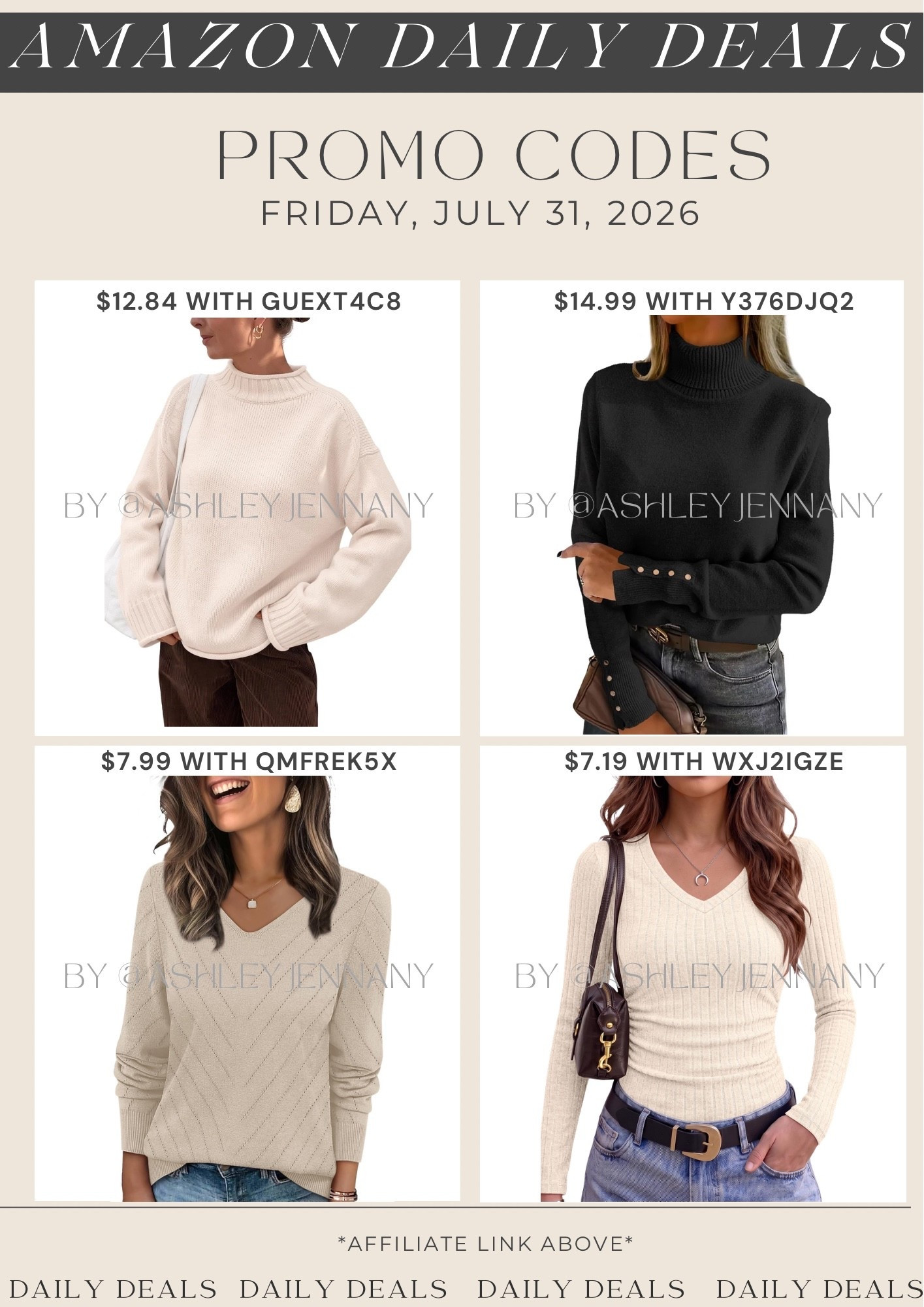 Amazon deals

#LTKSeasonal #LTKMidsize #LTKSaleAlert