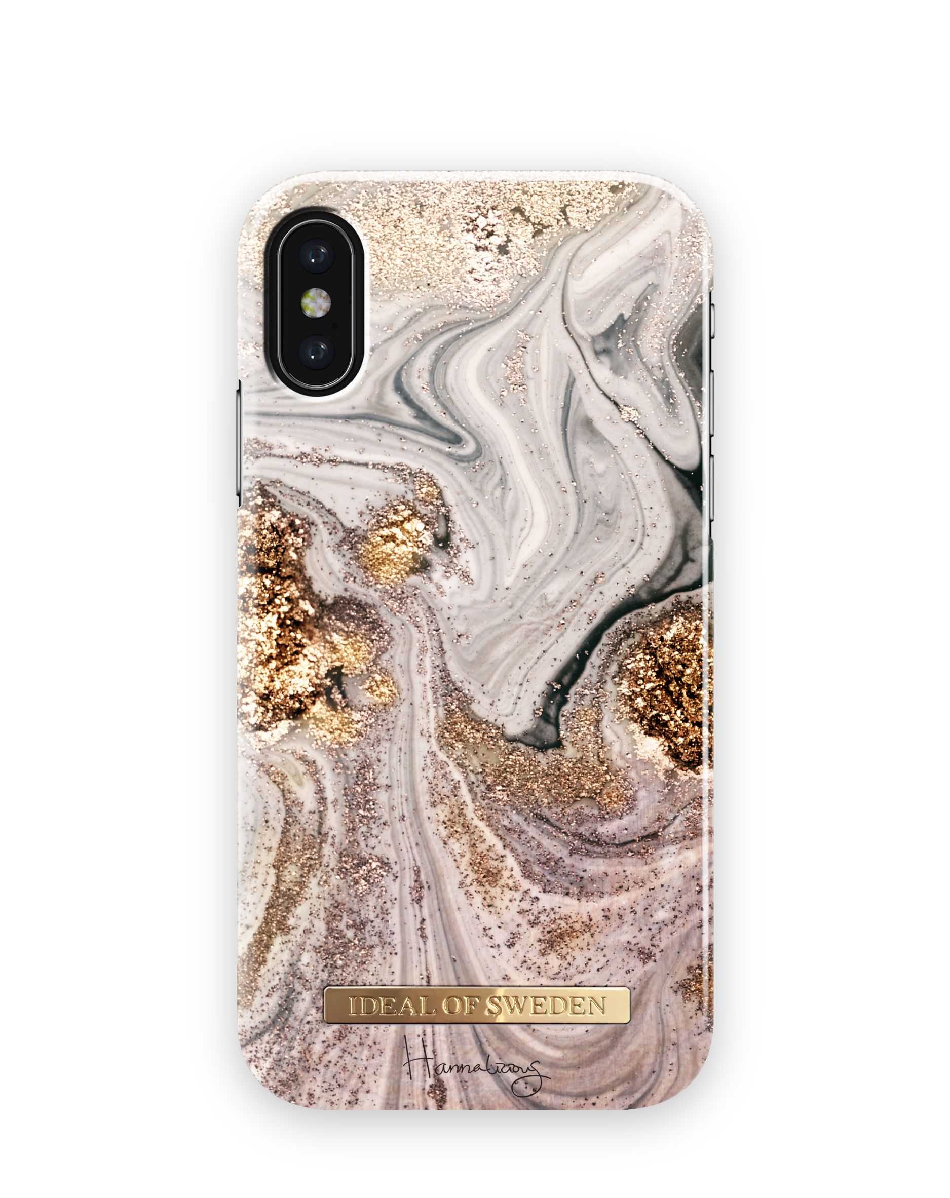 Fashion Case Hannalicious iPhone X/XS Golden Glamo | iDeal of Sweden (CA)