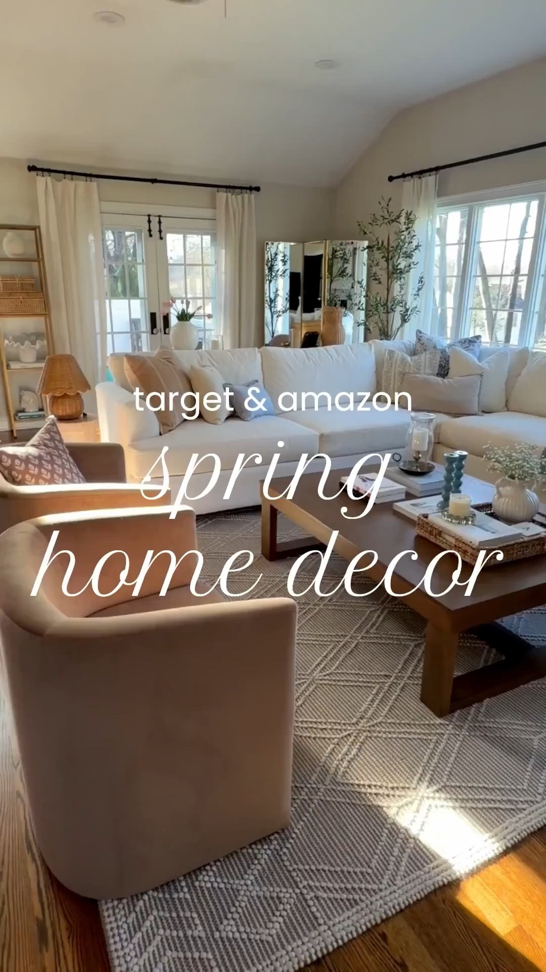 customer favorite budget-friendly spring home decor finds from @Target & Amazon! 🌸

🌷  faux florals & trees
🕯️  candles & decorative trays
🩵  throw pillows 
💡  wicker home accents


BONUS: All of these items would make a great mother’s day gift!! 🎁 


.
.
wicker lamp | scalloped lamp shade | coastal style decor | coastal lighting | summer decor | spring decor | spring home refresh | white living room inspo | modern spring home | spring accent pillows 

#LTKMothersDay #LTKSeasonal #LTKHome